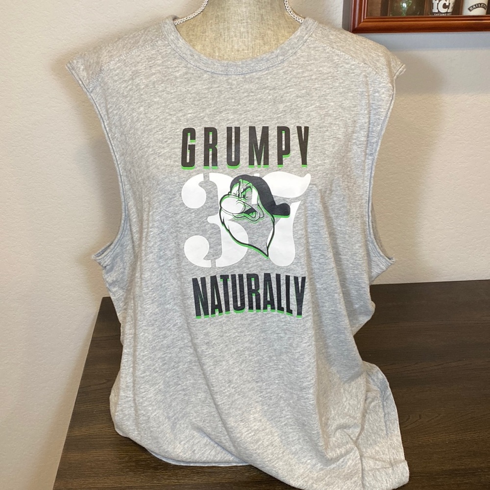 Walt Disney World "Grumpy Naturally" Graphic Tank Top